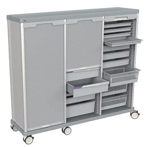 Lakeside Triple Door Logistics Supply Cart, 71″: TRS